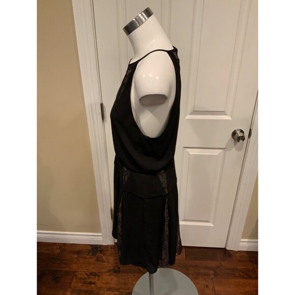 BCBG Max Azria Teena Black Lace Mini Sleeveless Dress, Size 8, NWT! - Picture 5 of 7